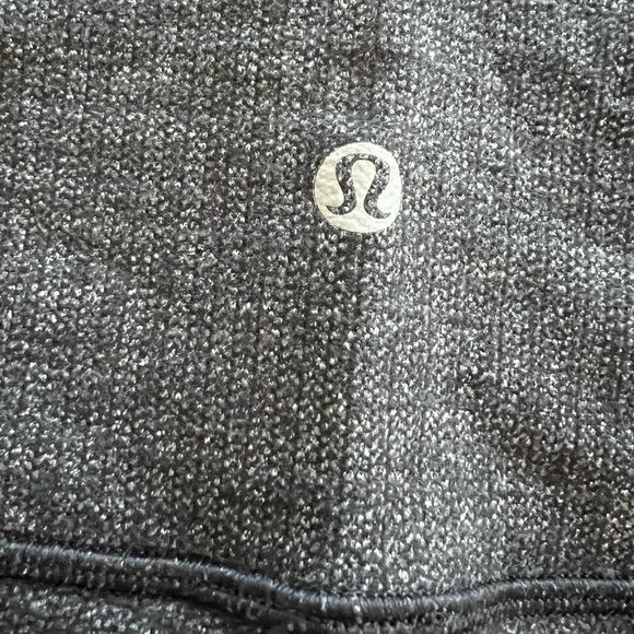 Cozy Lululemon Wunder Under Gray Black 8 - Picture 5 of 6